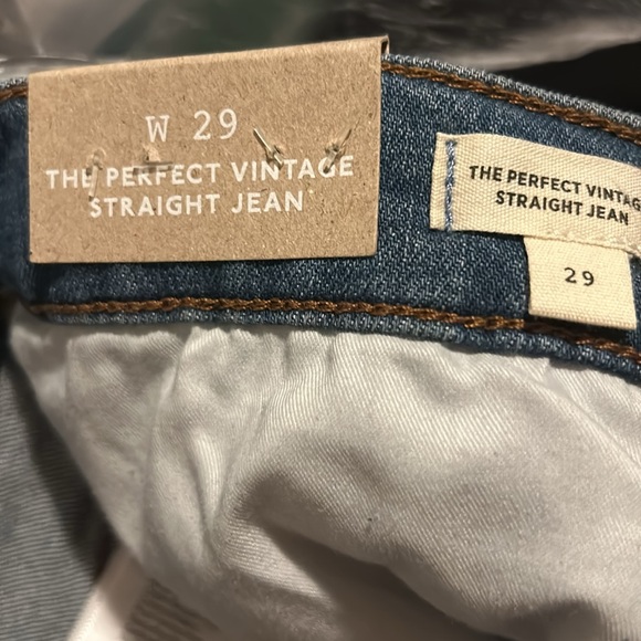 🔖NWT•Madewell The Perfect Vintage Straight Jean, size 29 - Picture 6 of 7